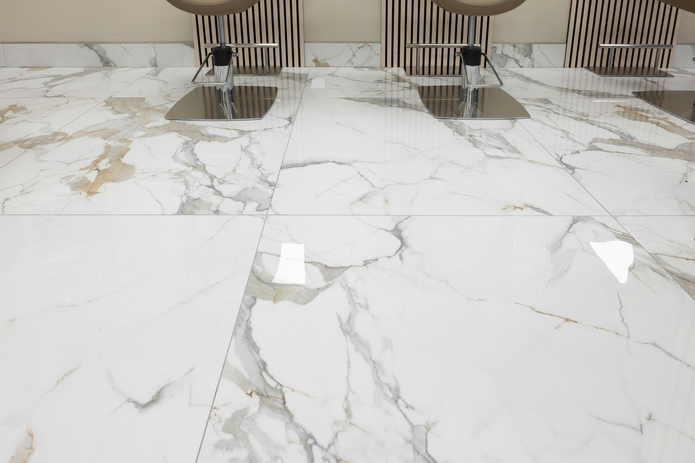 Premium marble tile detail